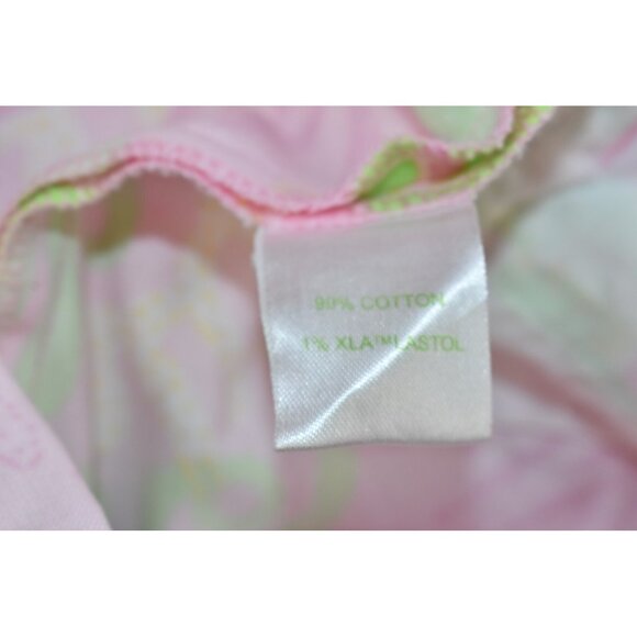 Lilly Pulitzer Resort Fit Women's Bermuda Size 6 Pink Starfish Shorts -Flaws- - Picture 12 of 13